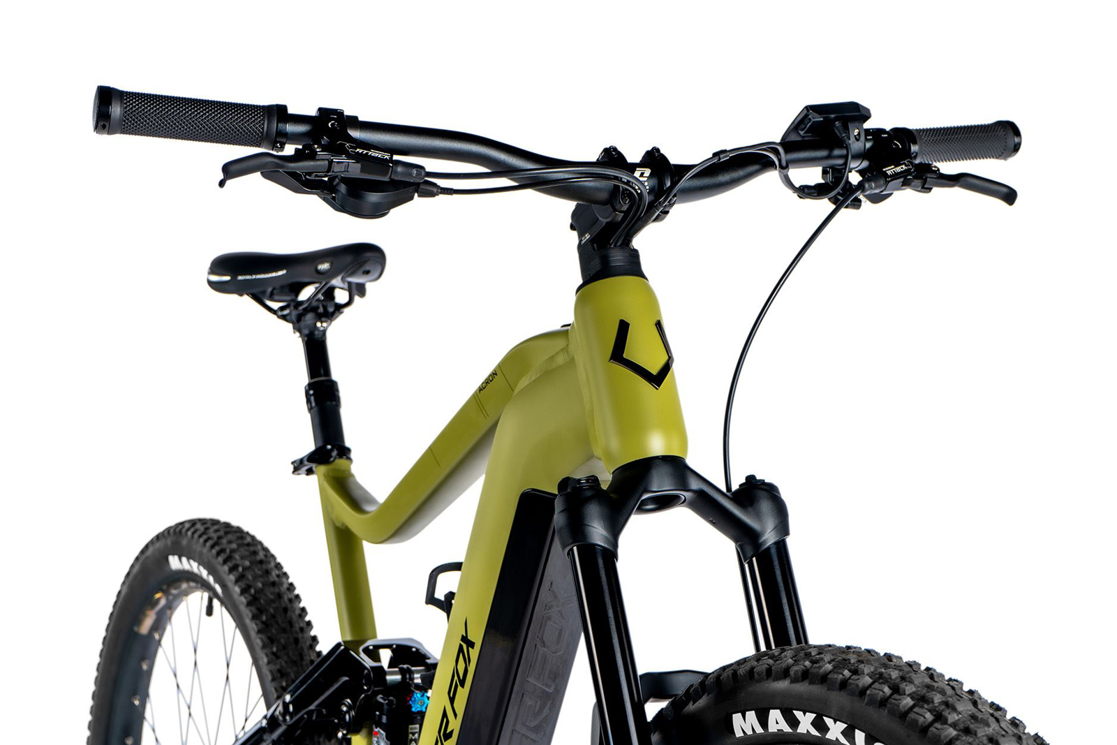 All-suspension mountain e-bike LEADER FOX Acron 29